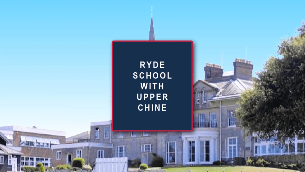 Ryde School with Upper Chine