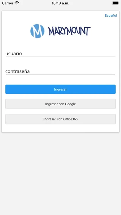 Fundación Nuevo Marymount